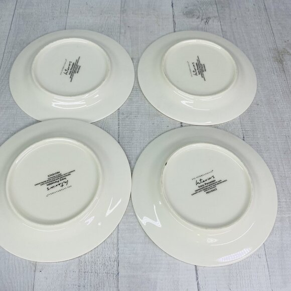 PTS international Interiors PROVENCE Fruit Porcelain 8oz Cups & Saucers Set 4 - Picture 8 of 16